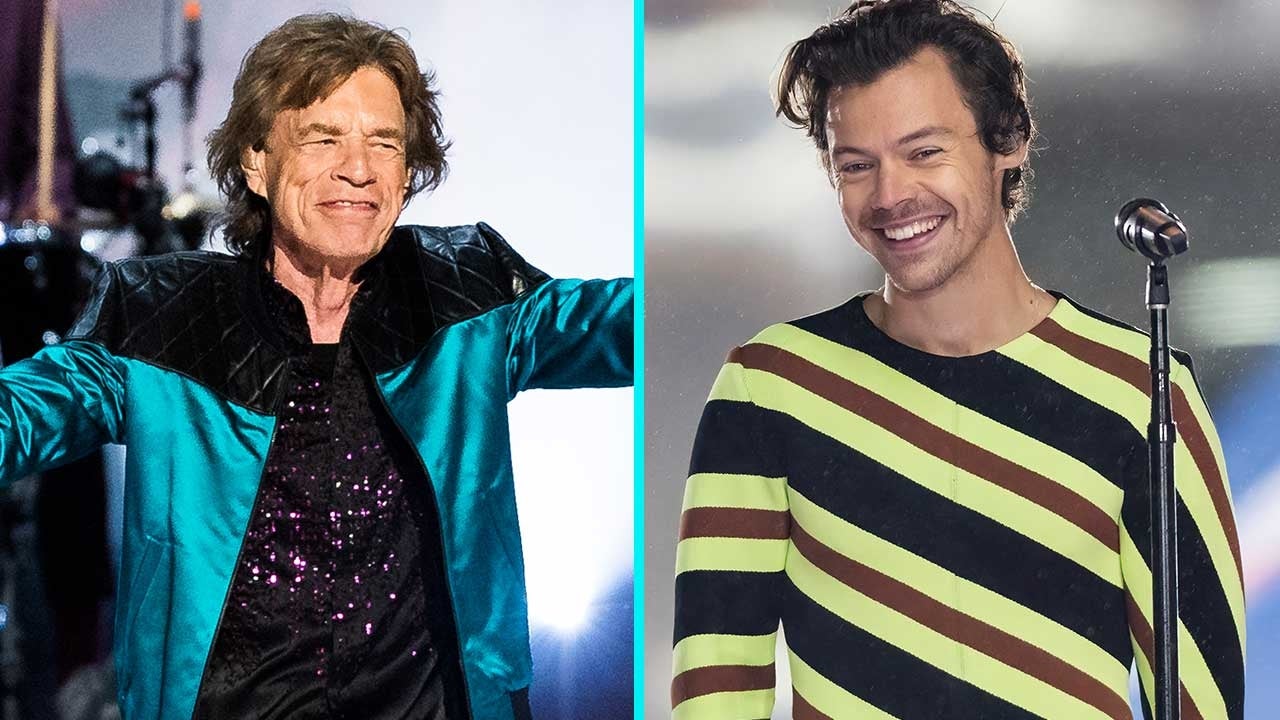 Mick Jagger Shoots Down Comparisons to Harry Styles as a \'Superficial  Resemblance\' | Entertainment Tonight
