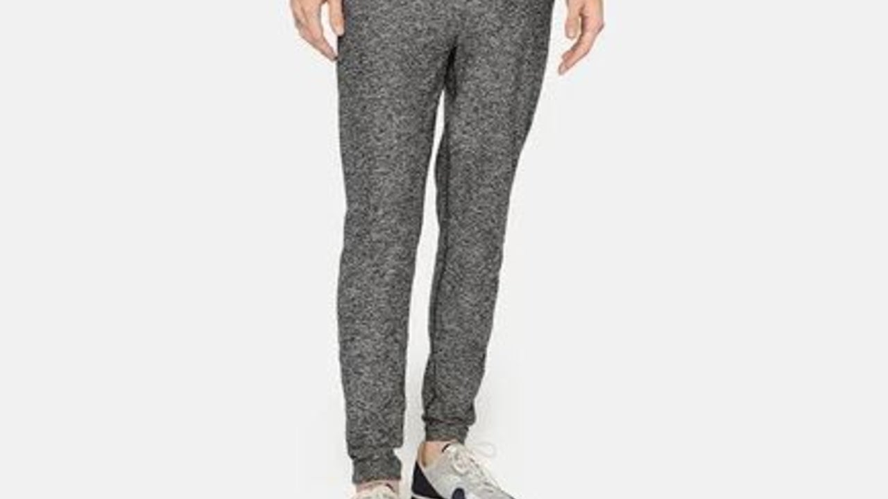 Outdoor Voices Size Est S Gray Polyester Blend Heathered Athletic Leggings  — Labels Resale Boutique