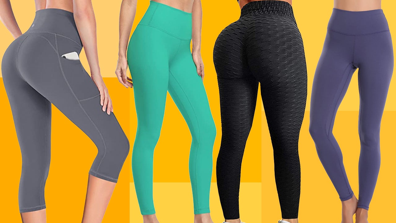 SEASUM Women's Boot-Cut Yoga Pants Bootleg Casual Workout Pants Stretch  Comfy Soft High Waist Tummy Control