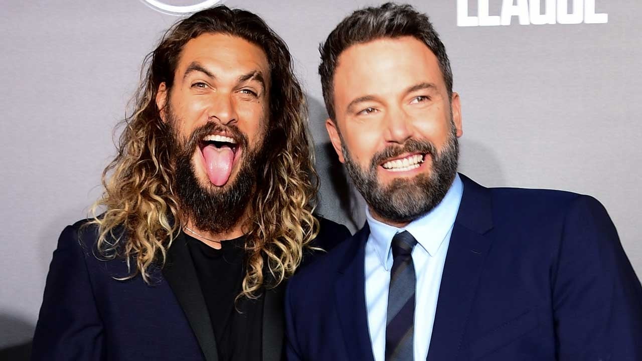 Jason Momoa and Ben Affleck