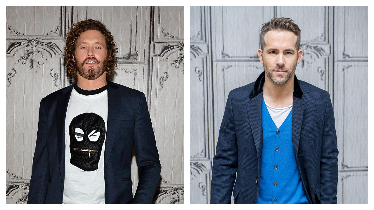 T.J. Miller and Ryan Reynolds