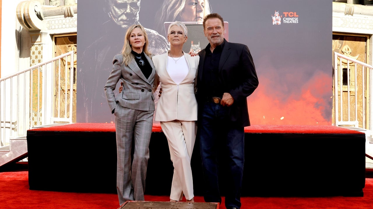 True Lies' costars Jamie Lee Curtis, Arnold Schwarzenegger reunite with  selfie