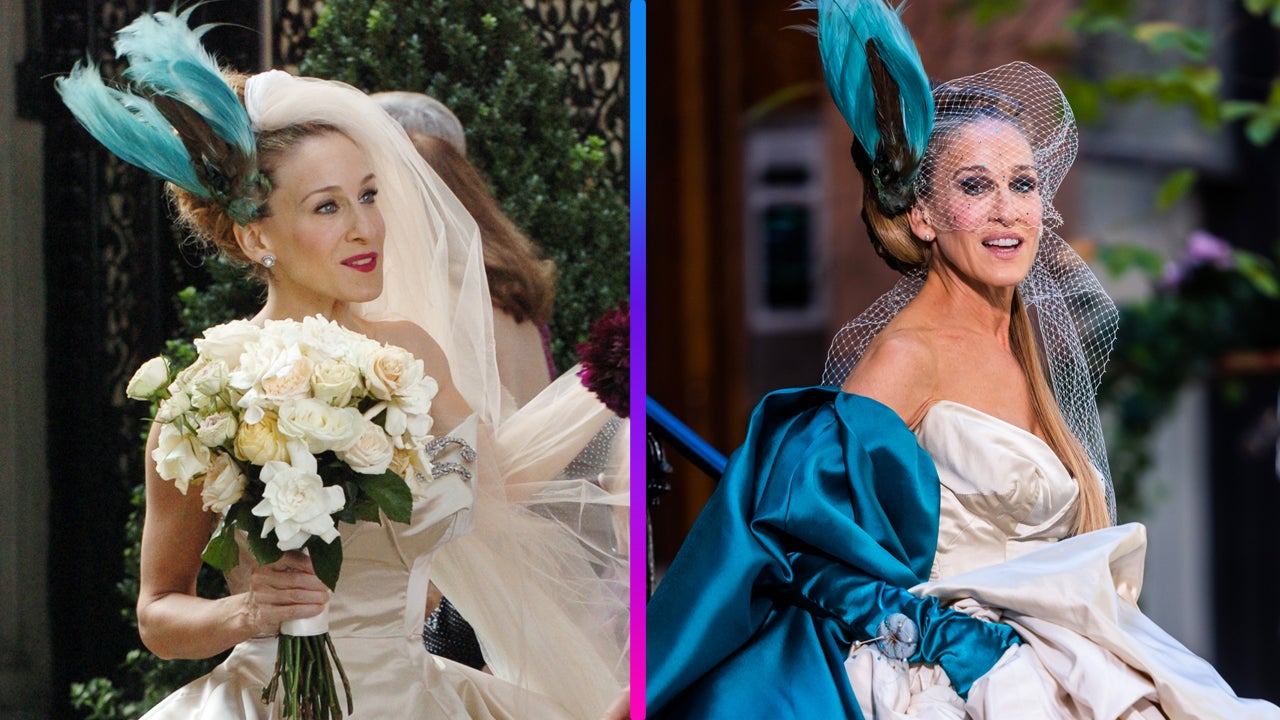 Sarah Jessica Parker Brings Back Carrie's Wedding Dress in 'AJLT