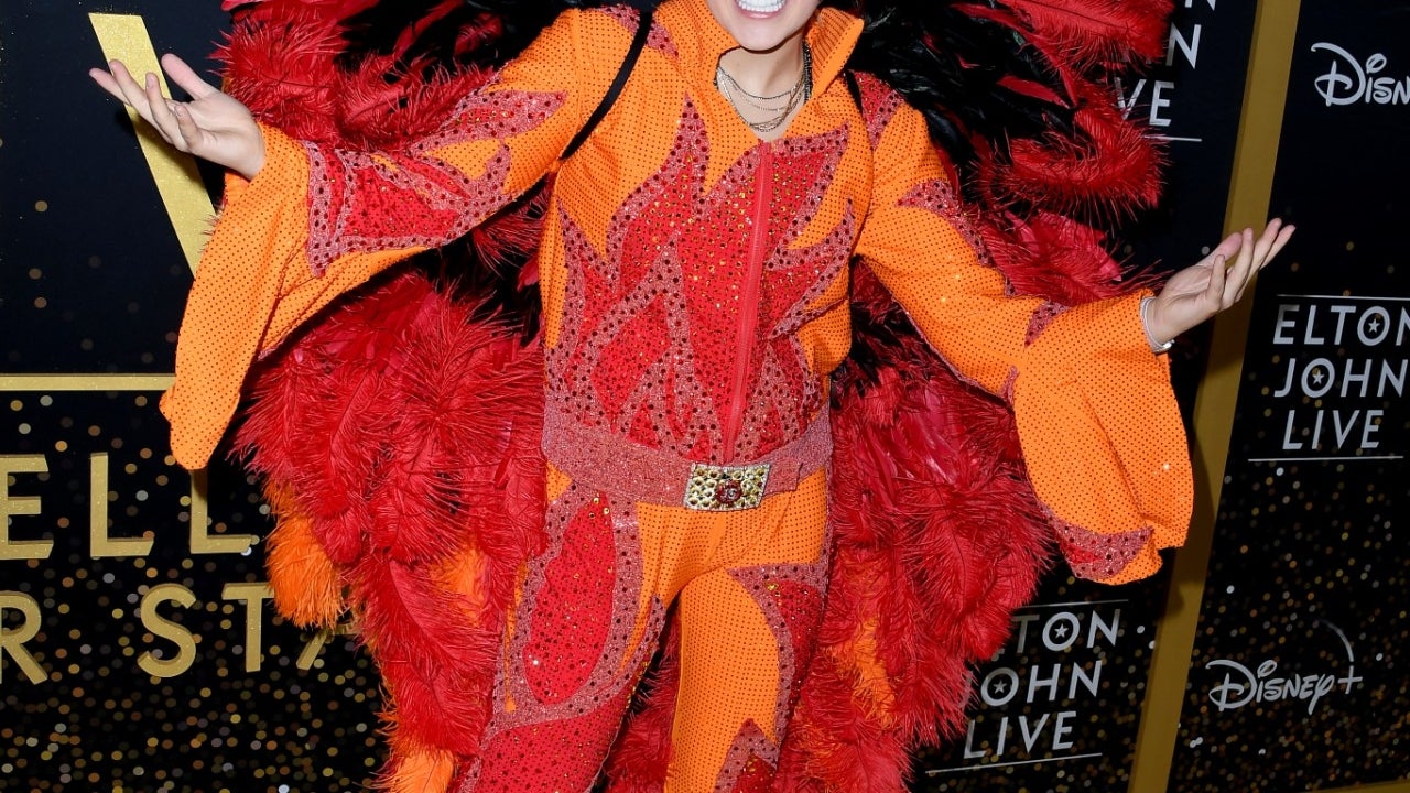 Jojo Siwa Channels Elton John in Fiery Costume at Final Farewell