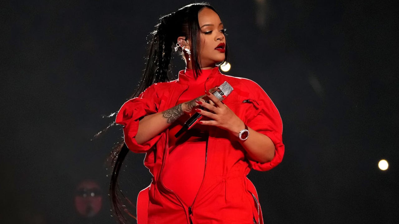 Rihanna Soars In Super Bowl Halftime Show; Reveals New Baby Bump