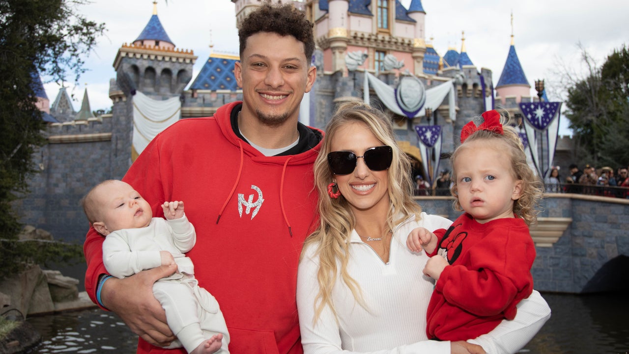 Patrick Mahomes and Brittney Mahomes and Family