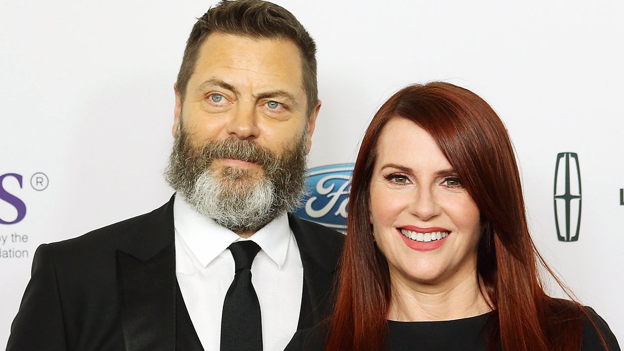 Megan Mullally and Nick Offerman