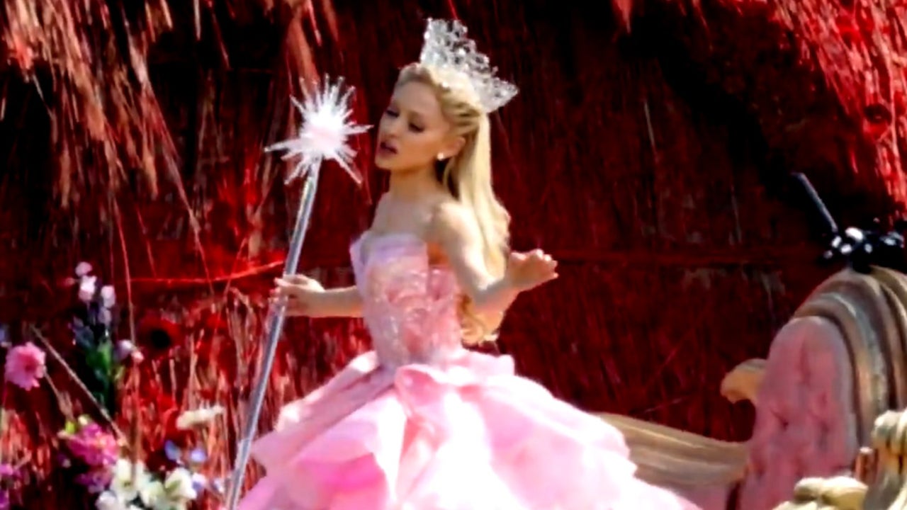 Watch Ariana Grande Sing As Glinda On Set Of 'Wicked' | Entertainment ...