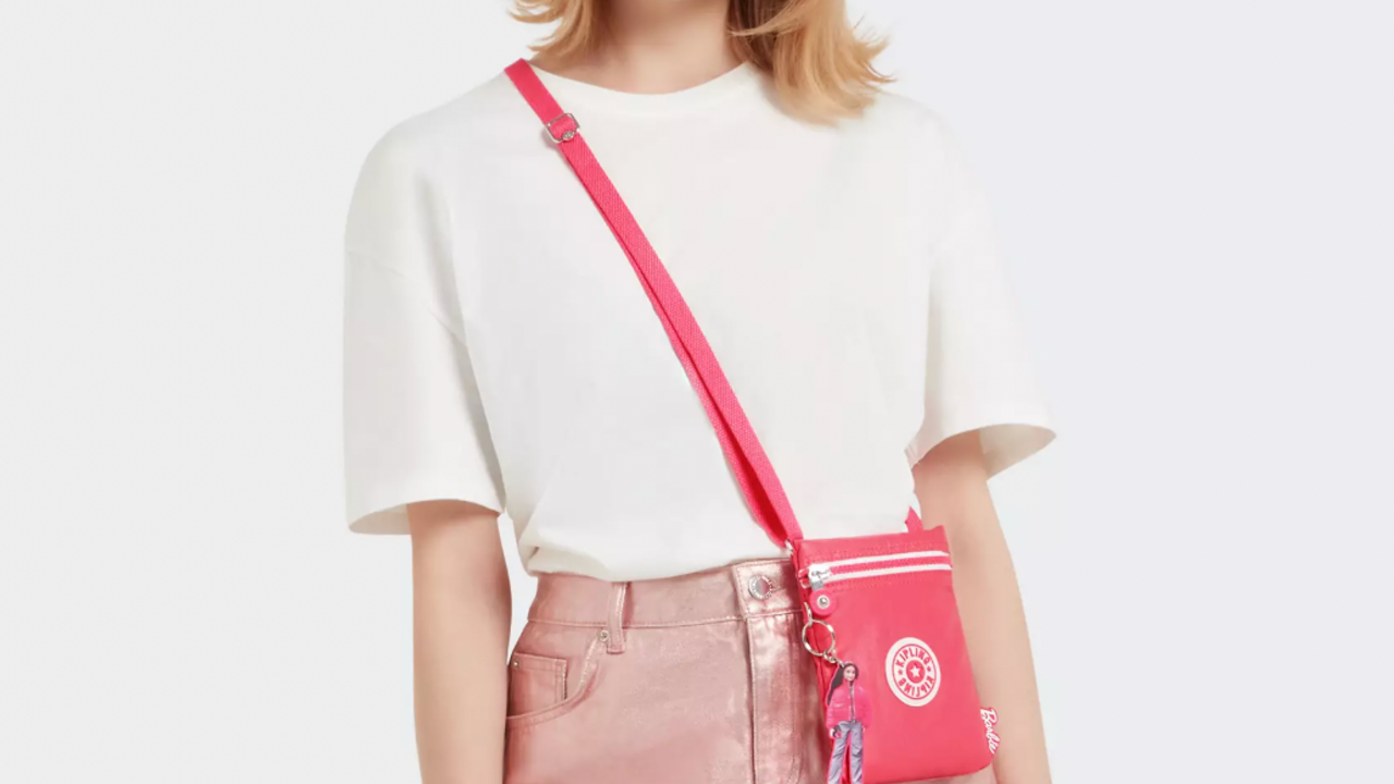 Barbie x Kipling Collab: Shop Barbiecore Luggage, Shoulder Bags