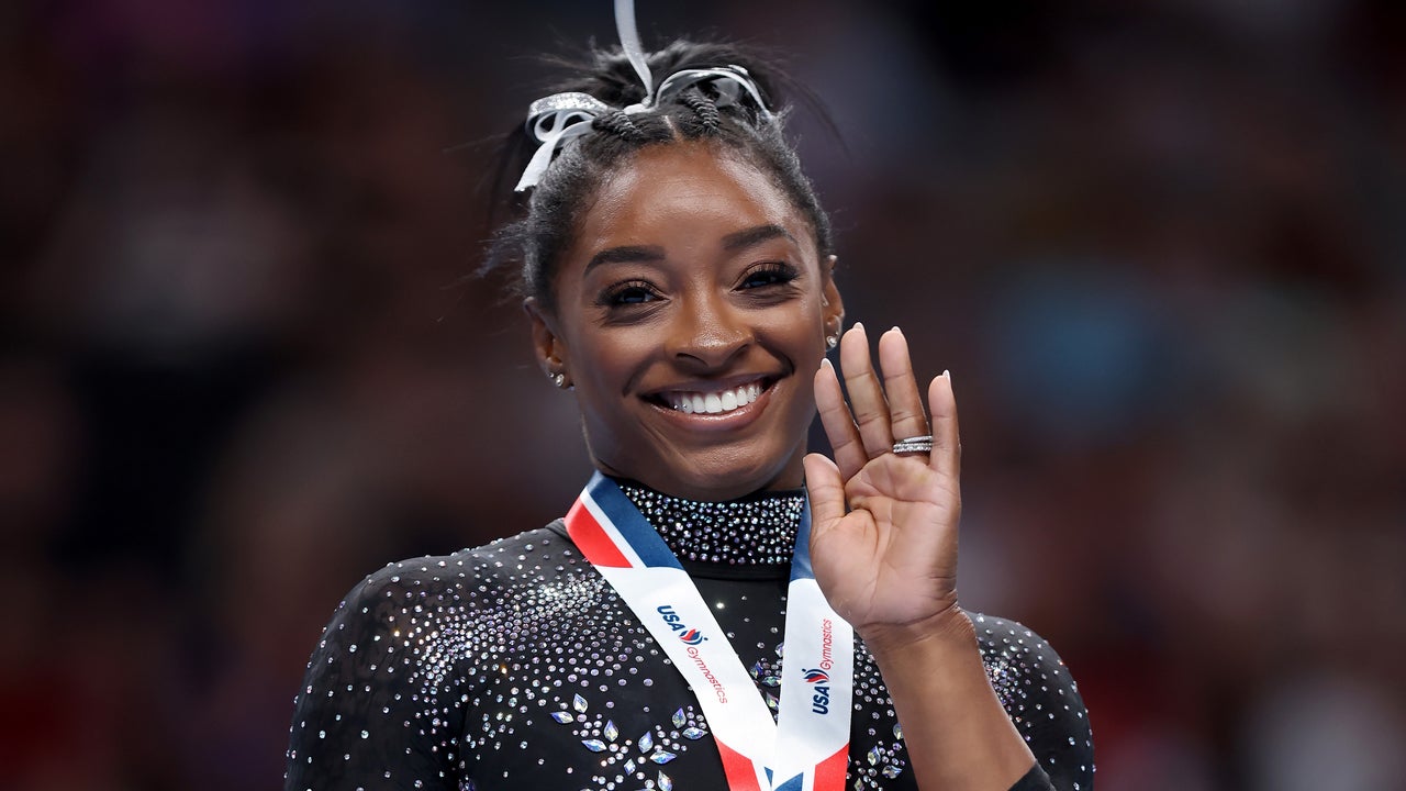 Simone Biles Makes History With 8th US Gymnastics Championships Win ...