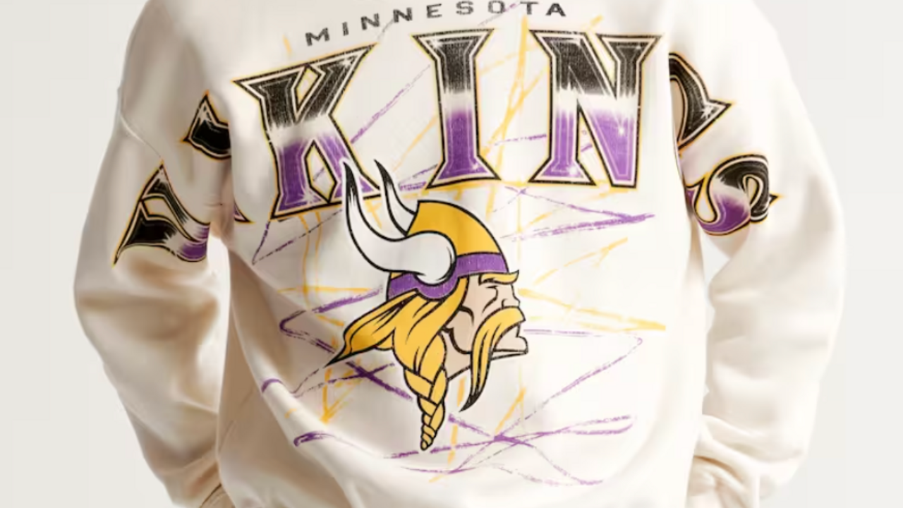 NEW Minnesota Vikings Mono Cycling Jersey Hoodie