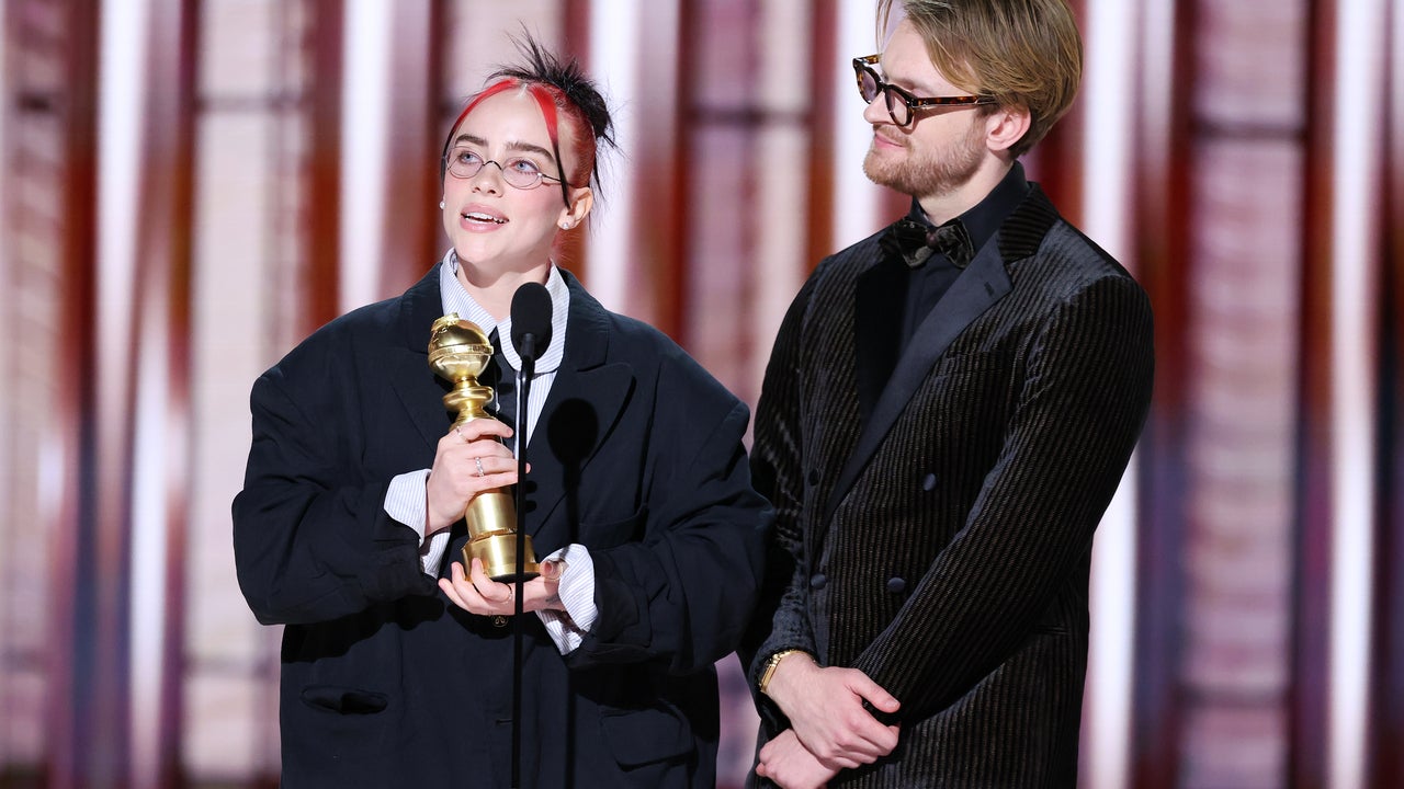 Billie Eilish and Finneas Win Best Original Song Golden Globe for 'What ...