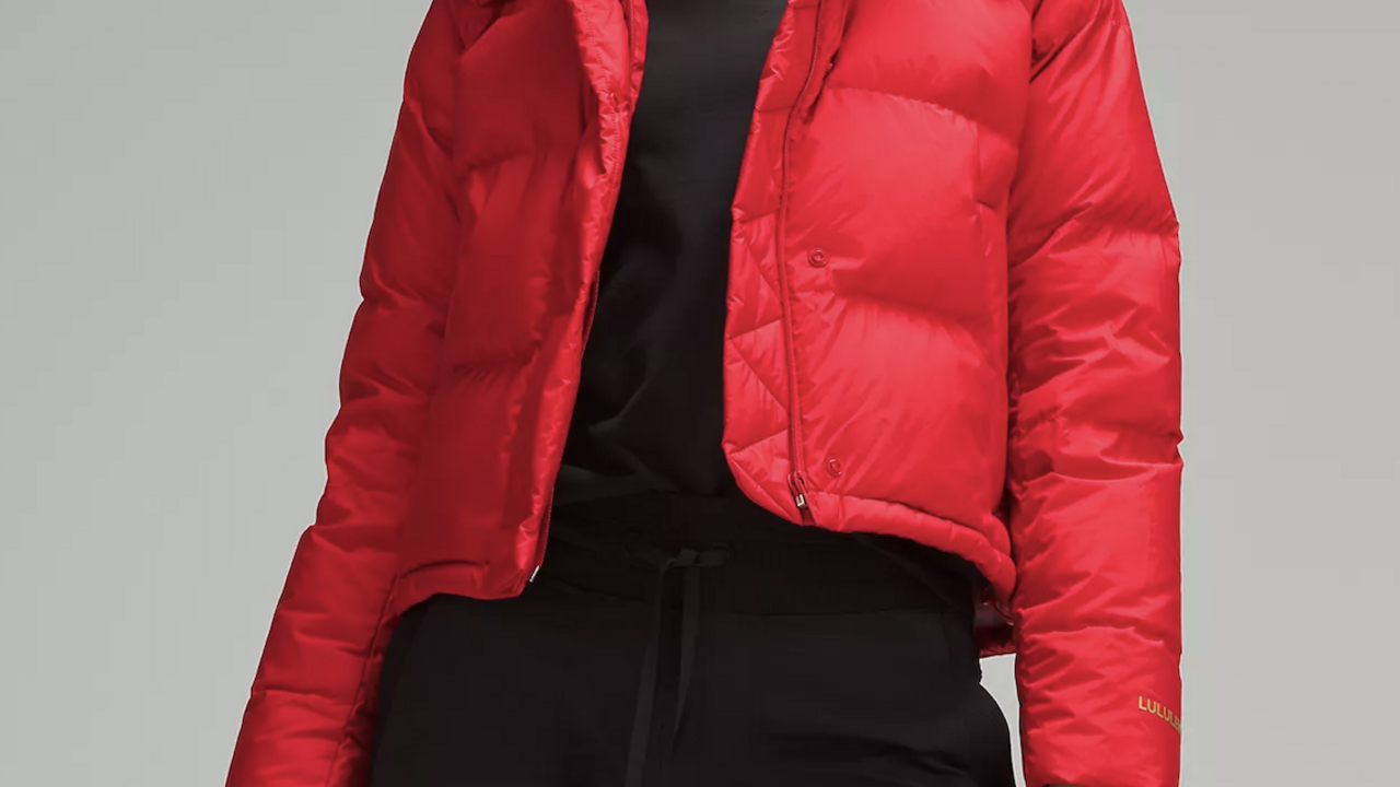 Love Red Contempo Jacket and New Lulu Shoppers - The Sweat Edit