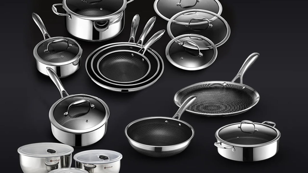 Complete your HexClad Hybrid 12pc Cookware Set Today! – HexClad Cookware