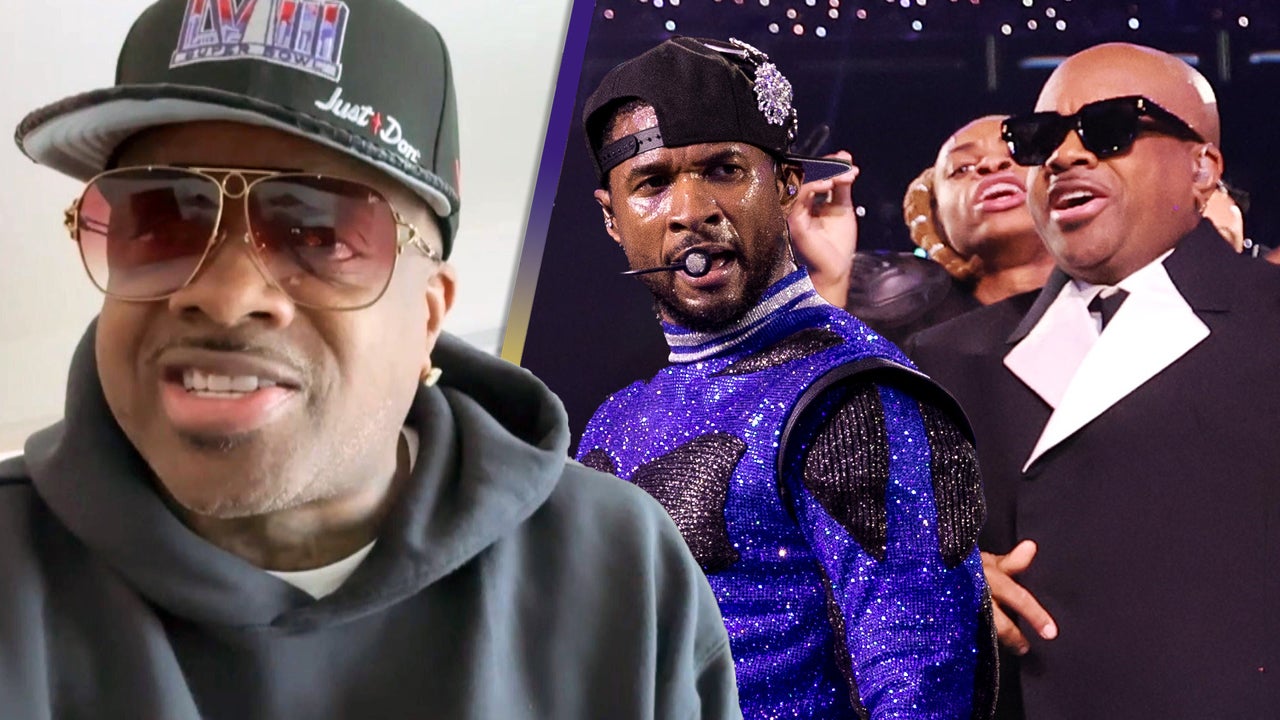 Jermaine Dupri REACTS to Super Bowl Halftime Outfit Memes & Usher's  Performance (Exclusive)