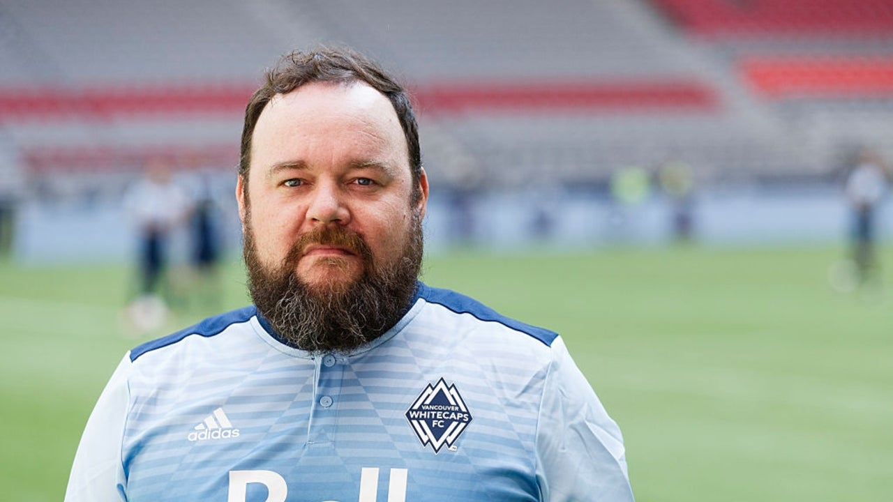 Actor Chris Gauthier poses for a picture during the Legends And Stars: Whitecaps FC Charity Alumni match at BC Place on September 16, 2017 in Vancouver, Canada.