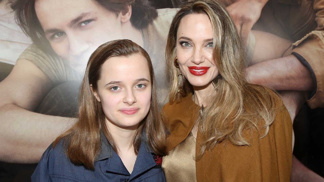 Vivienne Jolie-Pitt and Angelina Jolie