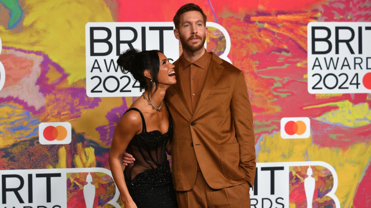 Calvin Harris and wife Vick Hope