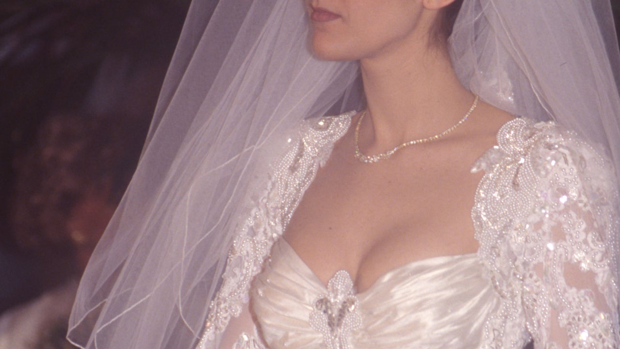 Celine Dion Wedding Dress