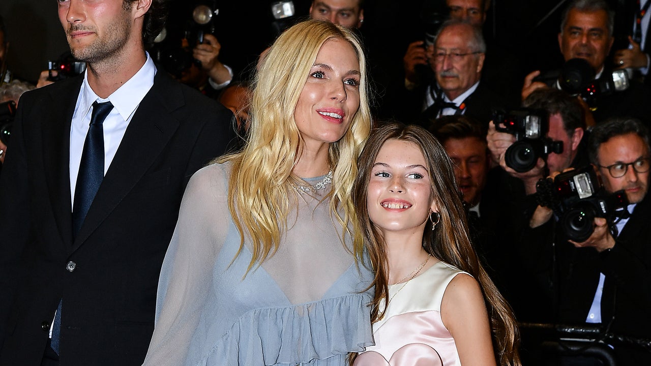 Sienna Miller and Marlowe Sturridge in Cannes.