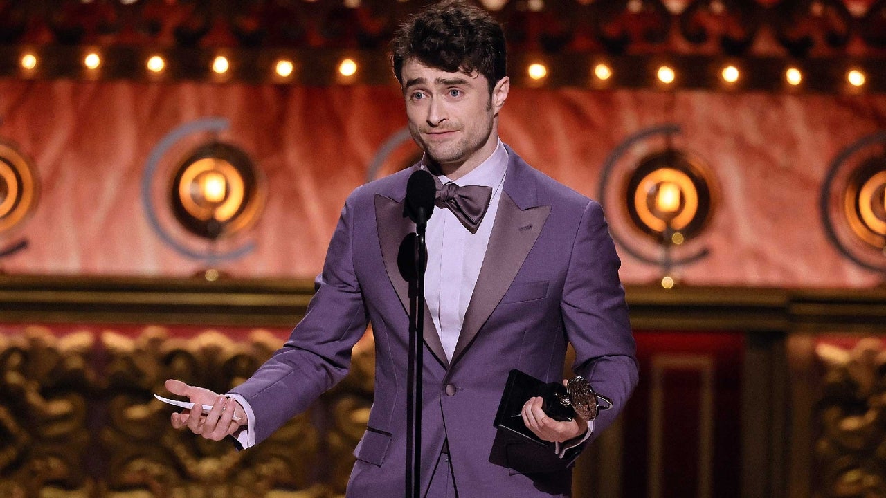 Jonathan Groff Cries as Co-Star Daniel Radcliffe Wins His First Tony