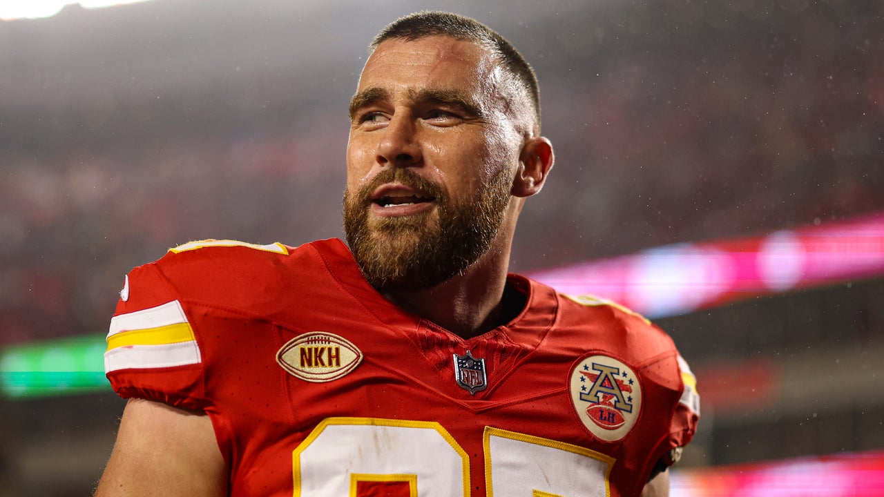 Travis Kelce Reveals Inspiration Behind His Stylish Red Suit at Kansas ...