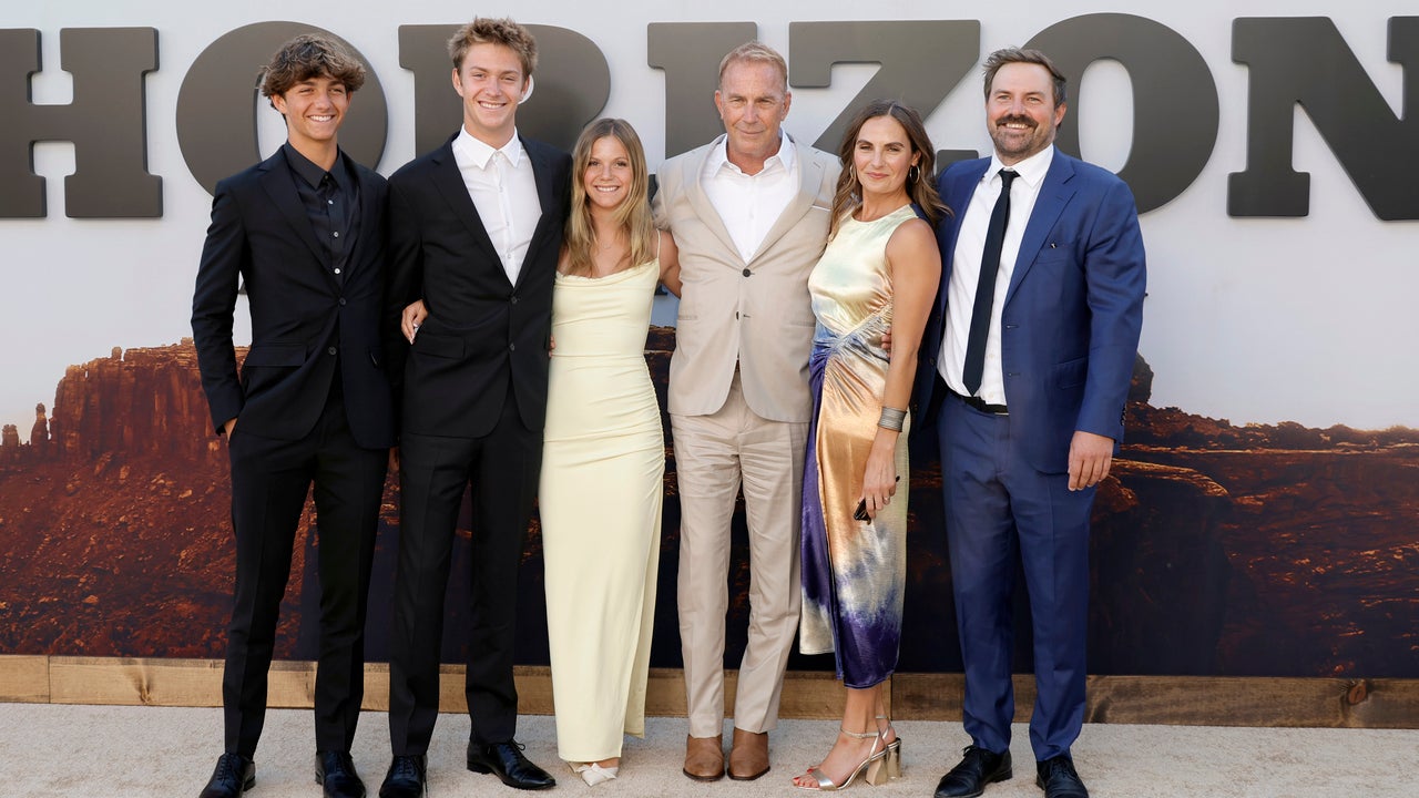 Kevin Costner's Family Affair: Premiere of His Long-Awaited Western Epic, Horizon: An American Saga