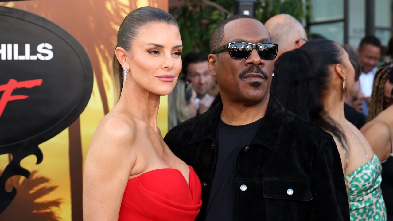 Paige Butcher and Eddie Murphy