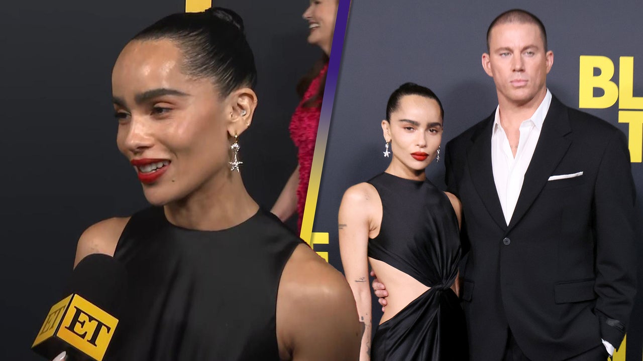 Zoë Kravitz y Channing Tatum Hablan de la ‘Hermosa Experiencia’ de Trabajar Juntos en ‘Blink Twice’ (Exclusiva)