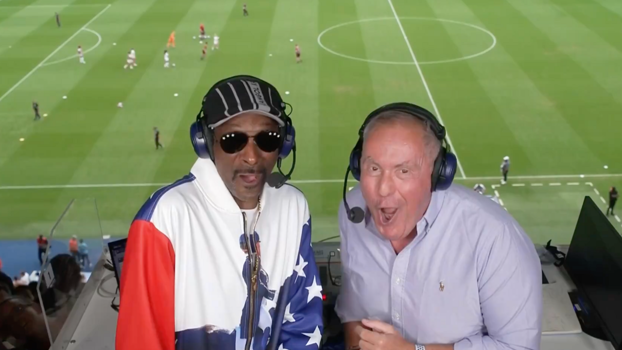 Snoop Dogg Learns From Andrés Cantor How to Call '¡Gooooooooooool!' at Paris Olympics