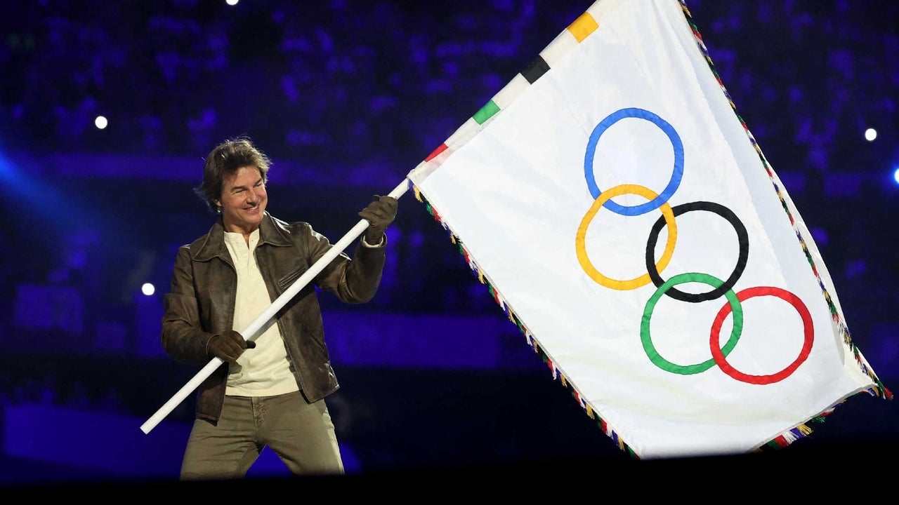 Tom Cruise Closes Out 2024 Paris Olympics by Jumping Off Roof of Stade