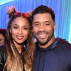 Ciara and Russell Wilson at the Nickelodeon Kids' Choice Sports Awards 2016