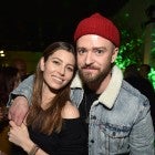 jessica biel and justin timberlake at a Man of the Woods listening session in New York City 2018