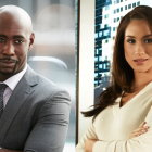 DB Woodside and Meghan Markle 