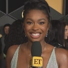 Coco Jones Shoots Her Shot for a Taylor Swift Collaboration at the GRAMMYs (Exclusive)