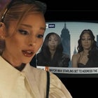 Ariana Grande's ‘The Boy Is Mine’: Brandy & Monica Cameo in Catwoman-Inspired Vid With Penn Badgley