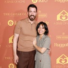 Drew Scott and Linda Phan at the A Sense of Home Gala held on October 21, 2023 in Los Angeles, California.