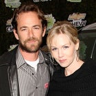 Luke Perry and Jennie Garth