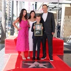 Kyla Weber, Locklyn Kyla Vaughn, Vernon Lindsay Vaughn and Vince Vaughn attend Vince Vaughn's Hollywood Walk of Fame Star ceremony, honoring the accomplished actor, producer, screenwriter and star of the upcoming Apple TV+ series, “Bad Monkey” on August 12, 2024 in Hollywood, California