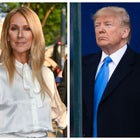 Celine Dion and Donald Trump