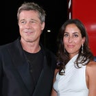 Brad Pitt Makes Red Carpet Debut With Girlfriend Ines De Ramon at Venice Film Festival