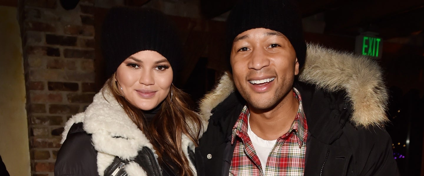 Chrissy Teigen, John Legend and Luna at Sundance 2018