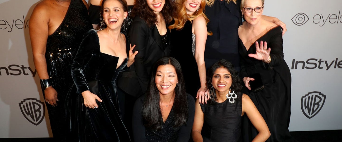 Natalie Portman, Michelle Williams, America Ferrera, Jessica Chastain, Amy Poehler and Meryl Streep