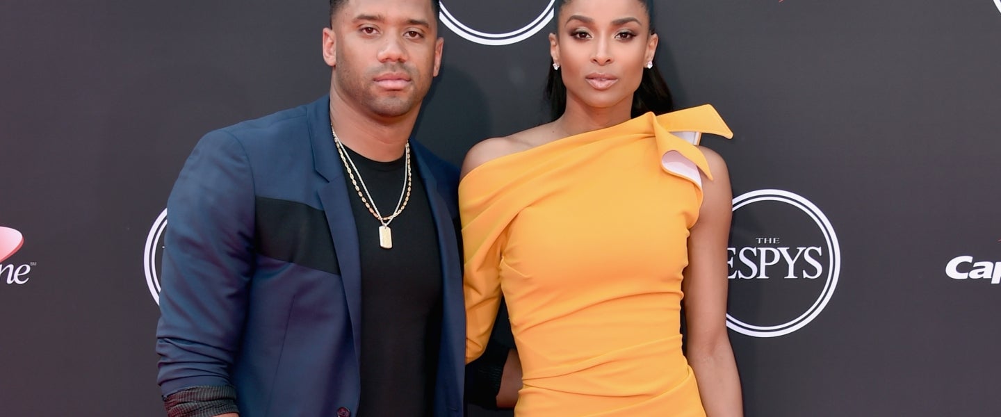 Russell Wilson and Ciara 2018 ESPYs