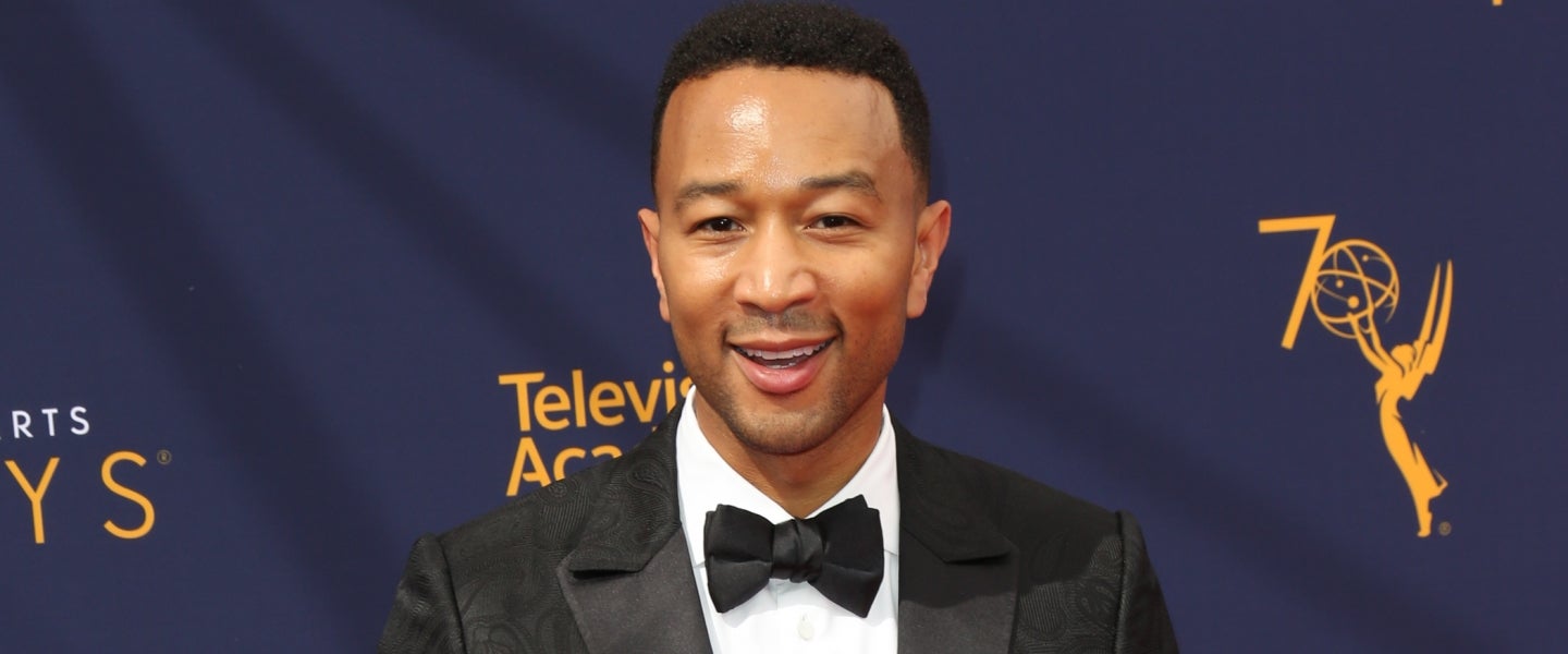 John Legend at creative arts emmys