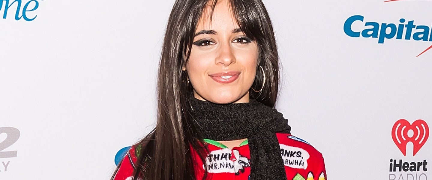 Camila Cabello on red carpet at Q102's Jingle Ball 2018 