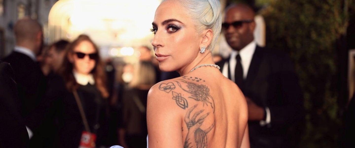 Lady Gaga at Golden Globes