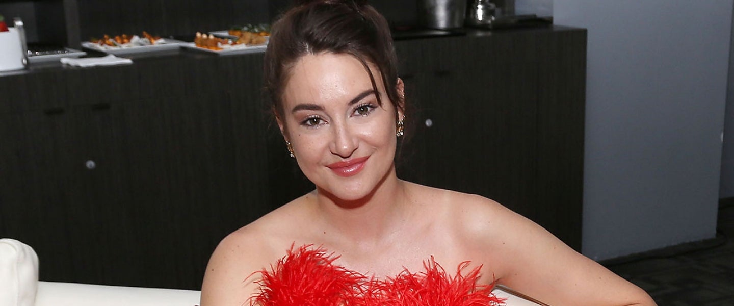 Shailene Woodley at valentine's day event in nyc