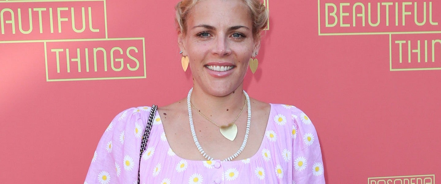 Busy Philipps  two things: 1. classic me! my entire right boob