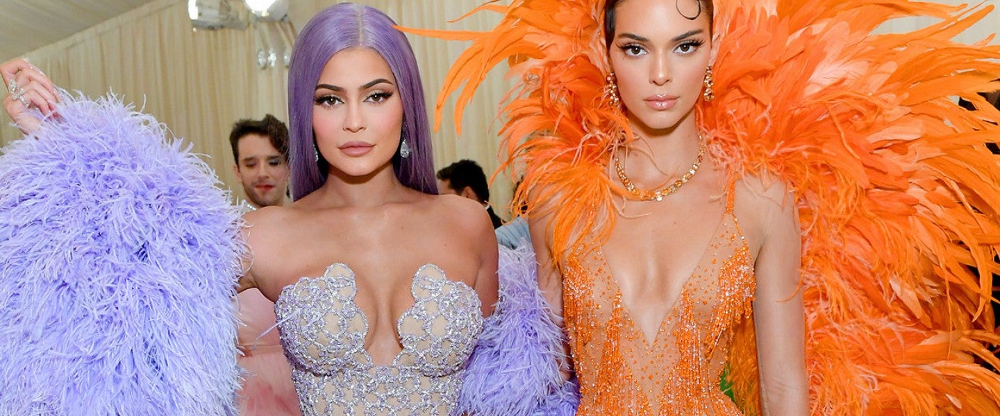 Kylie Jenner and Kendall Jenner at The 2019 Met Gala 